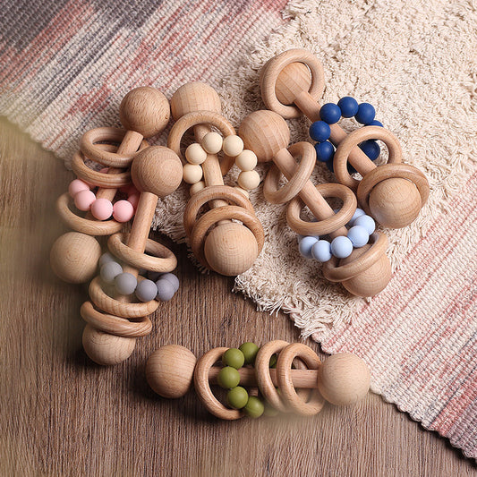 Wooden Rattle/Teether
